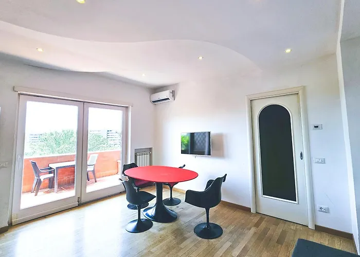 Panoramic Sunset Terrace Attic